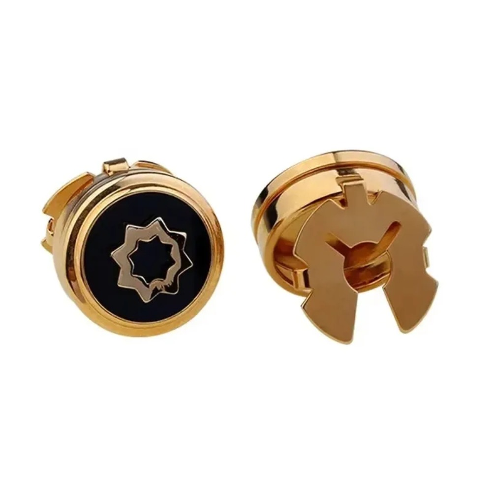Men'S Style Formal Wear - Round Cufflinks High-end Simple Neutral American
