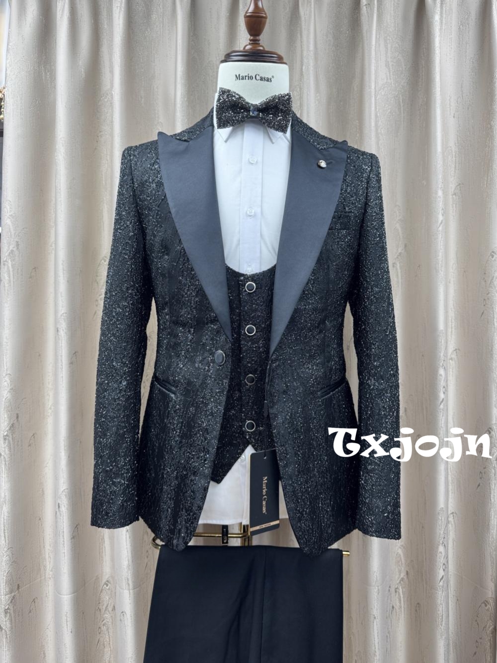 Men Formal Wear Office - Glitter Luxurious Men's Formal Suits 3