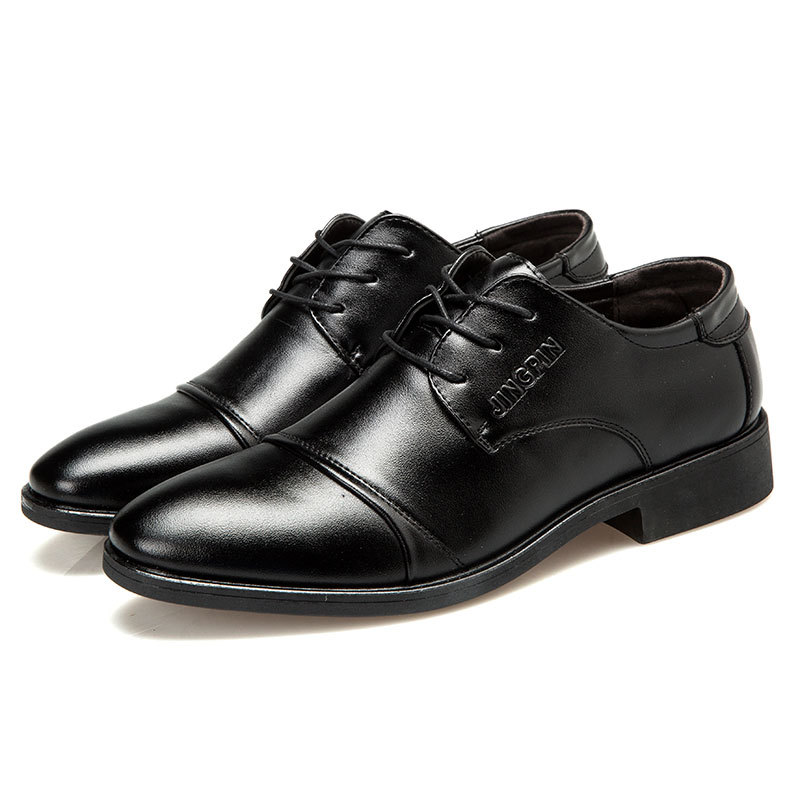 Formal Wear For Men In Wedding - Large-sized men's leather shoes, business dress