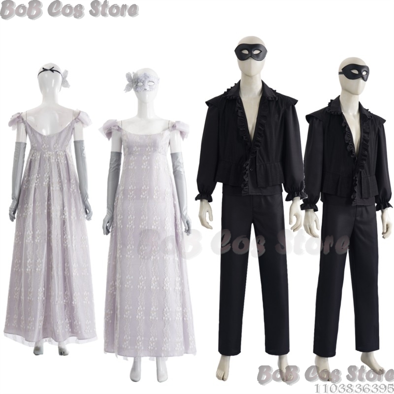 Men'S Formal Style - Retro long-style formal dress, tie-waist dress,