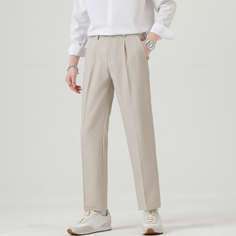 Brand Clothing Smooth Suit Pan - Men'S Formal Style บทวิจารณ์และราคา