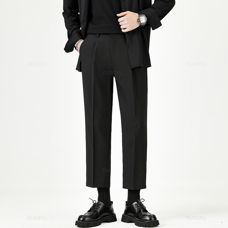 Brand Clothing Smooth Suit Pan - Men'S Formal Style บทวิจารณ์และราคา