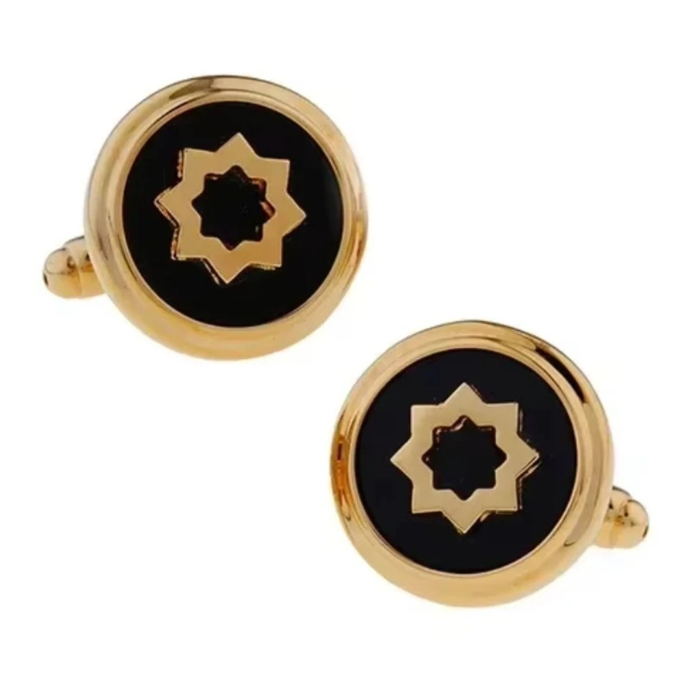 Round Cufflinks High-end Simpl - Men'S Style Formal Wear บทวิจารณ์และราคา
