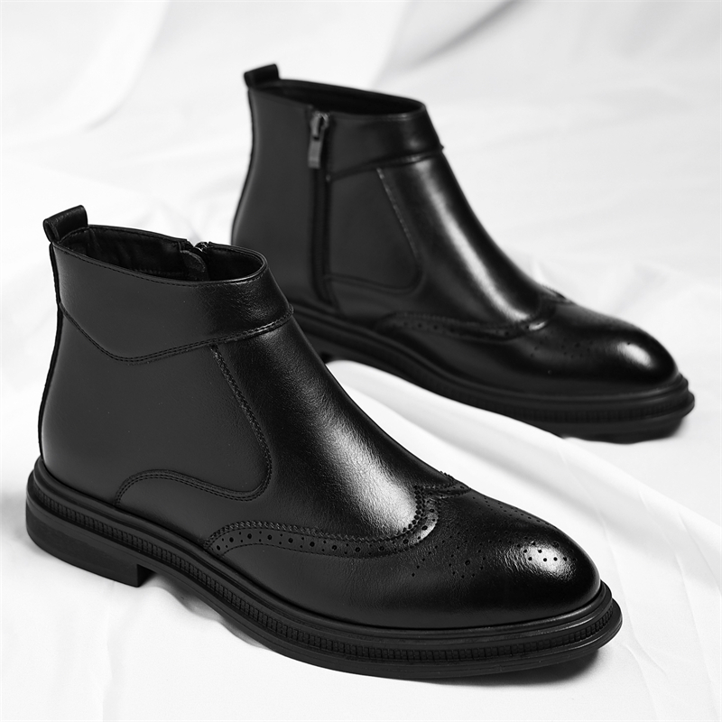 Autumn  Winter Thick Soled Men - Men'S Style Formal Wear บทวิจารณ์และราคา