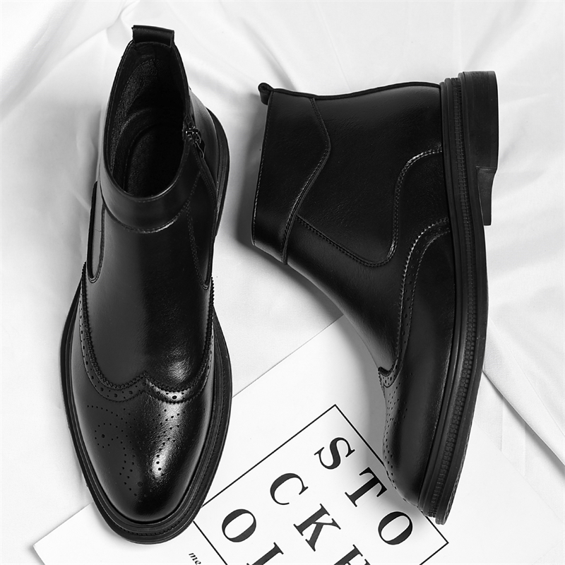 Autumn  Winter Thick Soled Men - Men'S Style Formal Wear บทวิจารณ์และราคา
