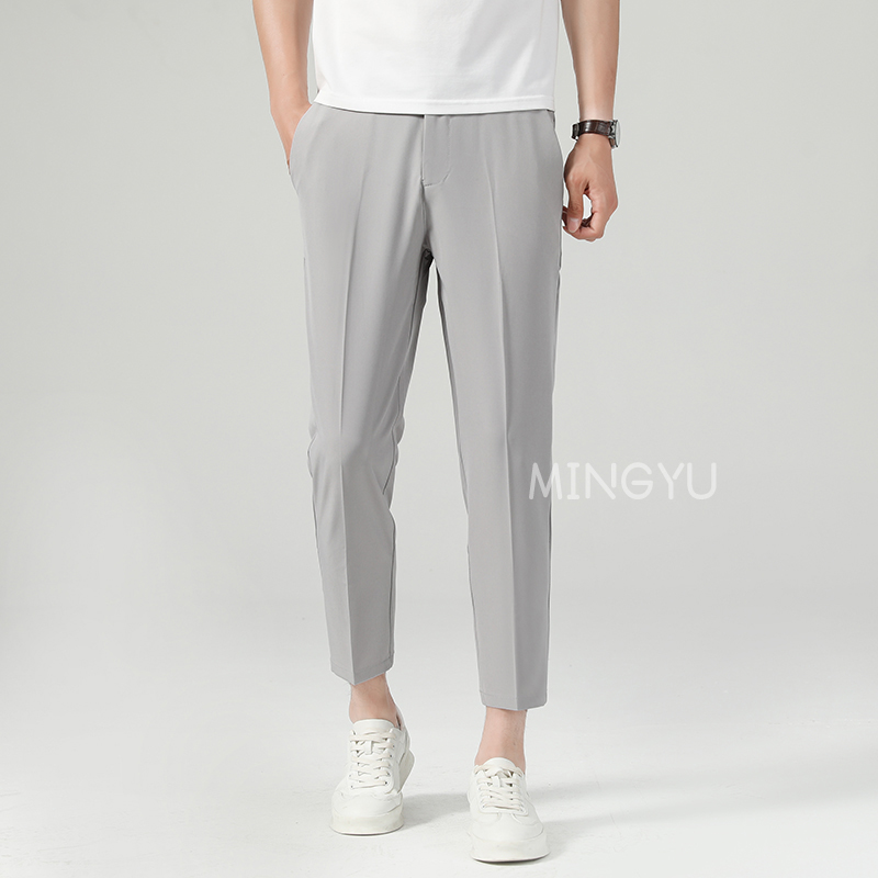 New Summer Thin Suit Pants Men - Men'S Formal Style บทวิจารณ์และราคา