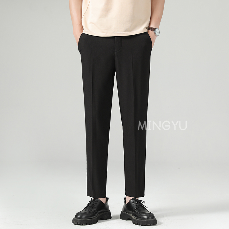 New Summer Thin Suit Pants Men - Men'S Formal Style บทวิจารณ์และราคา