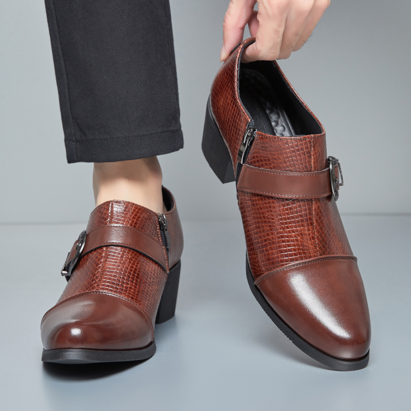 Vintage Style Men's High Heel  - Men'S Formal Style บทวิจารณ์และราคา