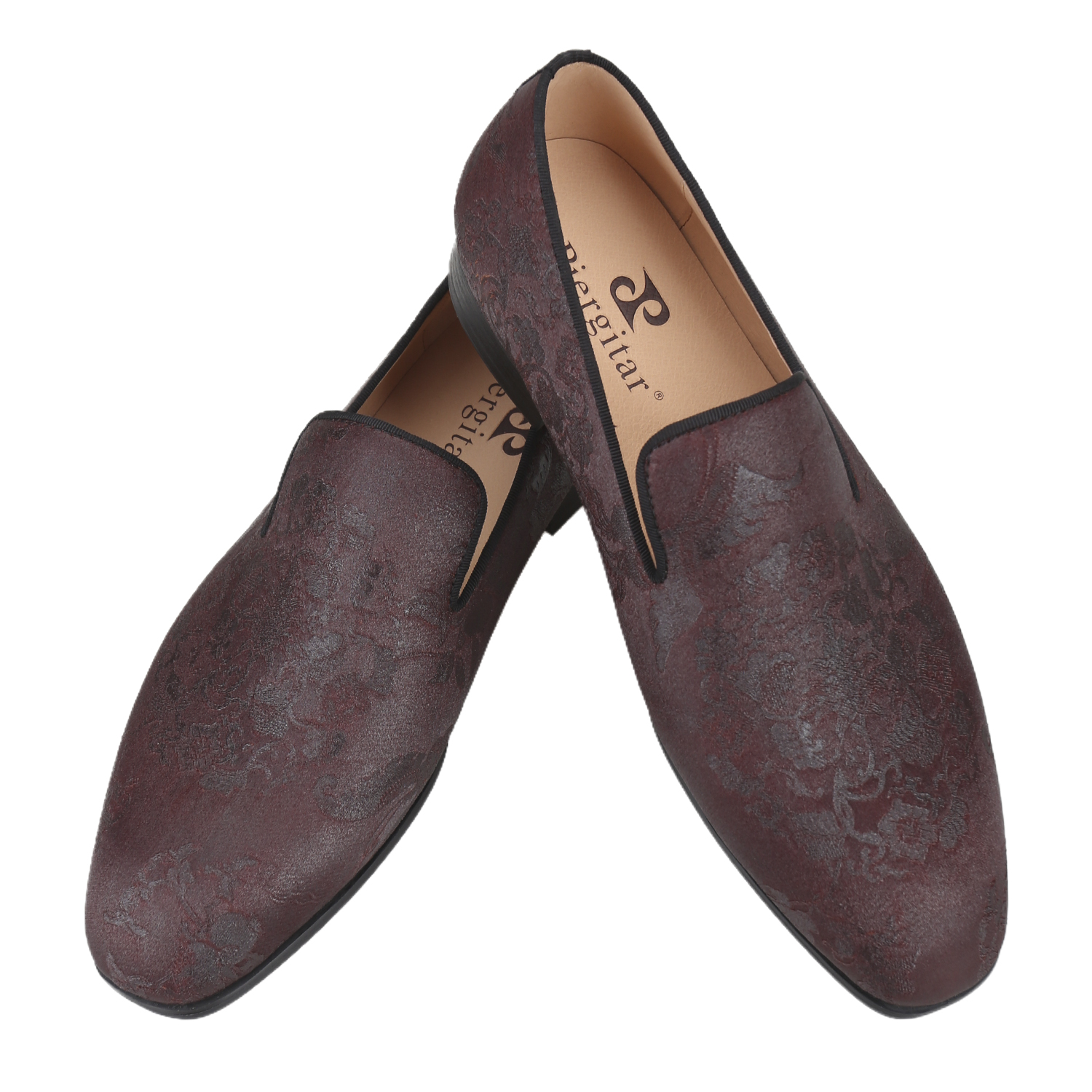Piergitar Dark Brown Handmade  - Men'S Style Formal Wear บทวิจารณ์และราคา