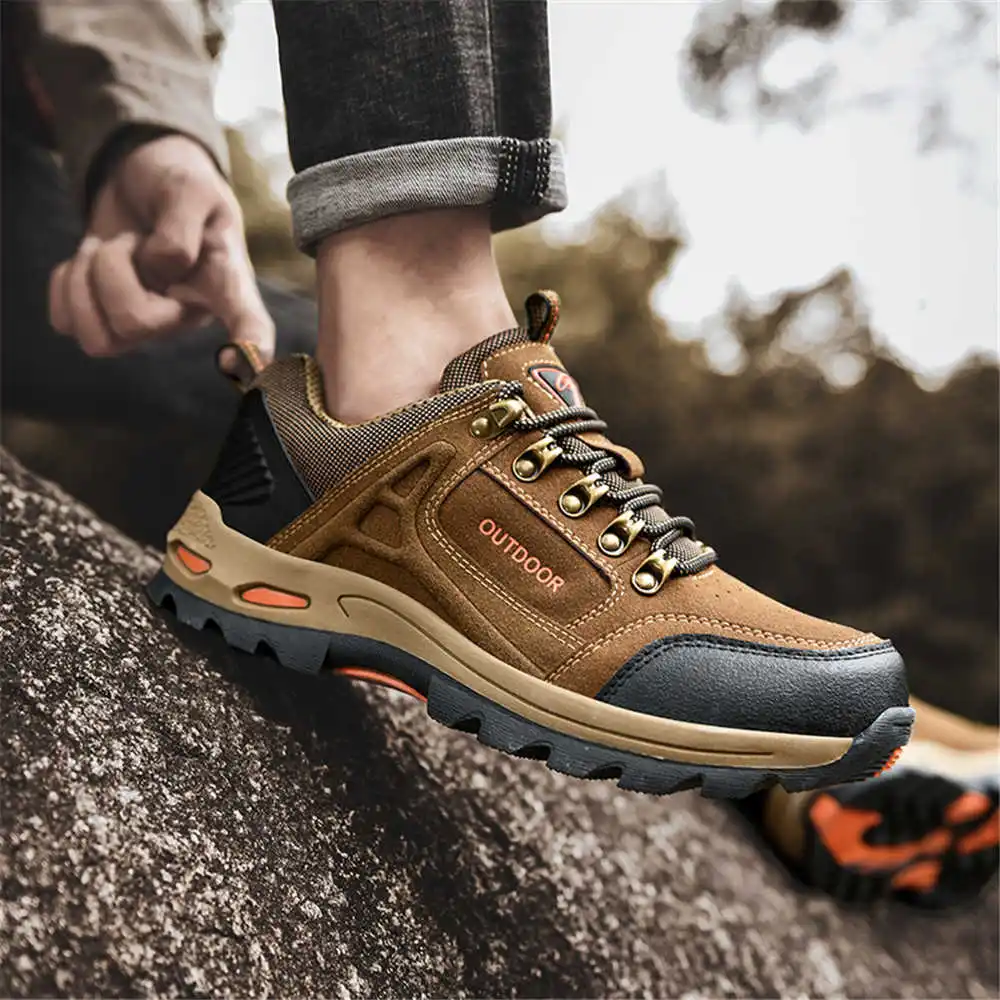 Non-slip Lace Up Hiking Tennis - Formal Men Daily Wear Slippers บทวิจารณ์และราคา
