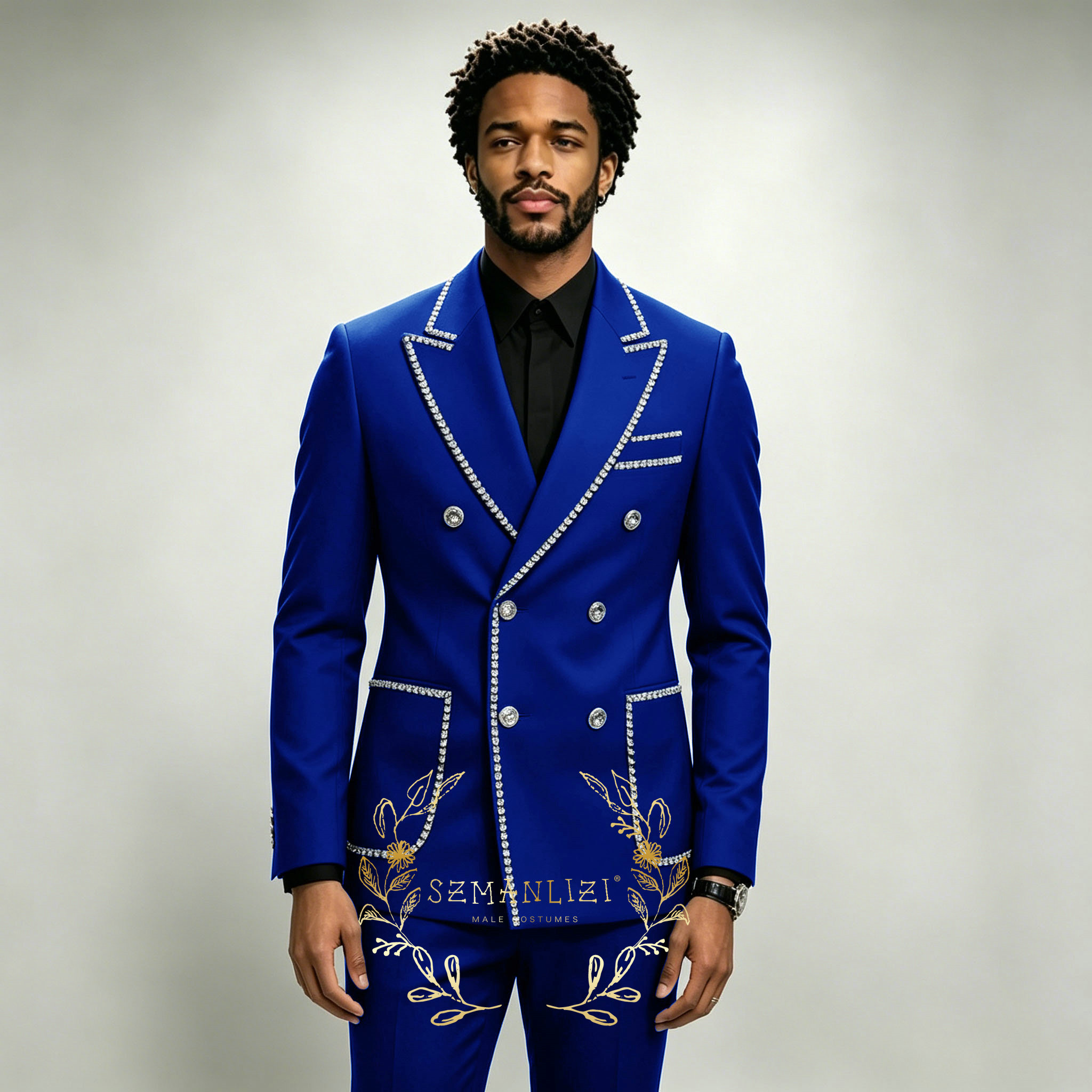 Luxury Men's Suits 2 Pieces Ro - Formal Wear For Men In Wedding บทวิจารณ์และราคา