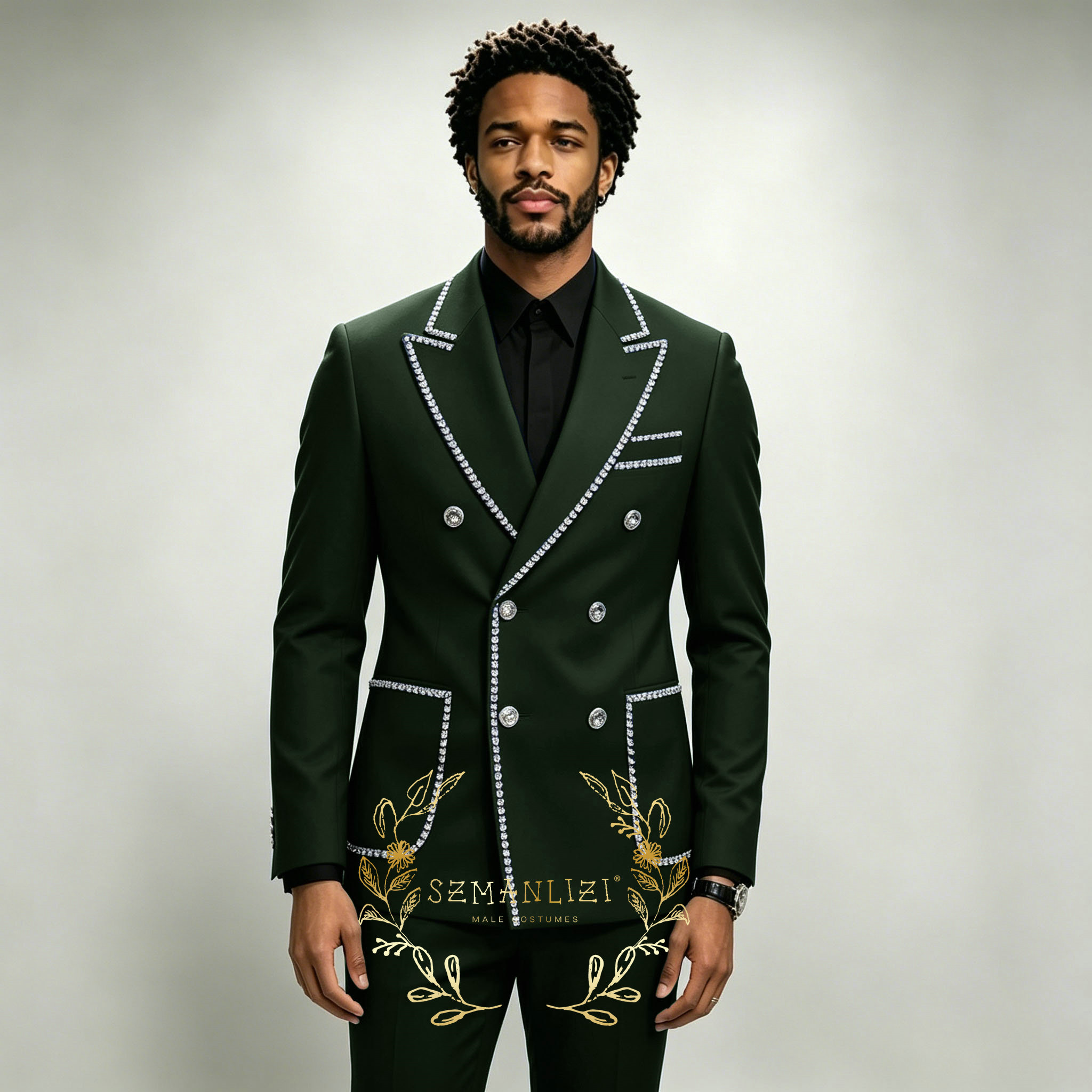 Luxury Men's Suits 2 Pieces Ro - Formal Wear For Men In Wedding บทวิจารณ์และราคา