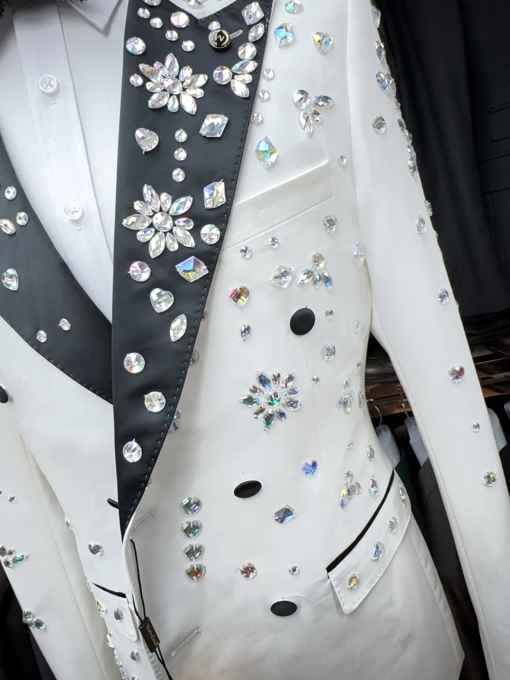 2025 Sparkly In Stock Crystals - Formal Men Party Wear Jacket บทวิจารณ์และราคา