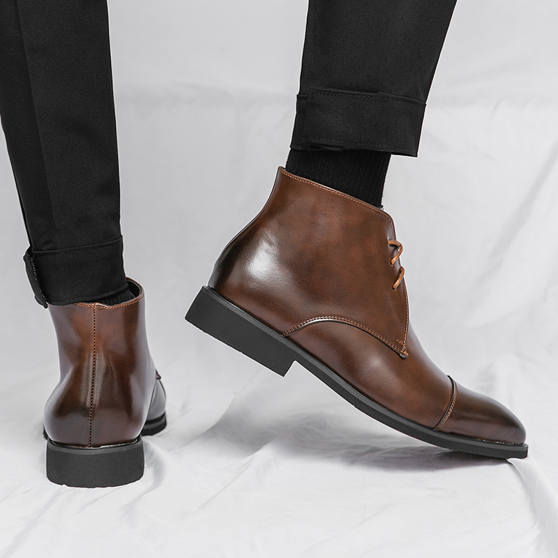 English Style Men's Genuine Le - Men'S Formal Style บทวิจารณ์และราคา