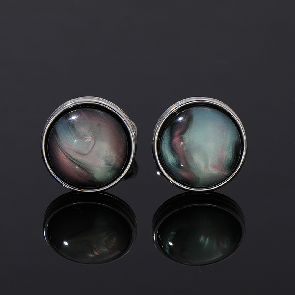 Round Crystal Cufflinks for Me - Men'S Formal Style บทวิจารณ์และราคา