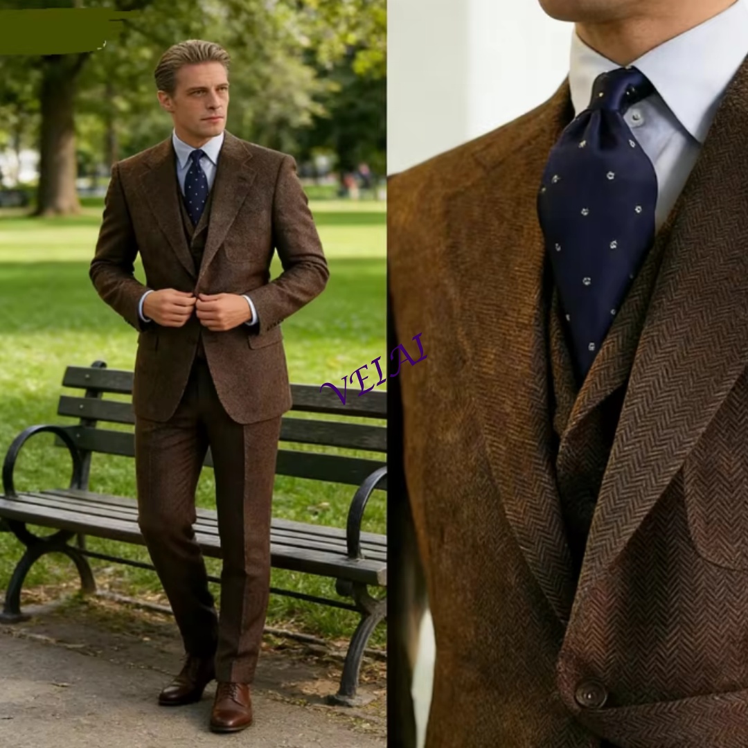Men's Winter Tweed Wool Grey S - Wool Suit Jacket บทวิจารณ์และราคา