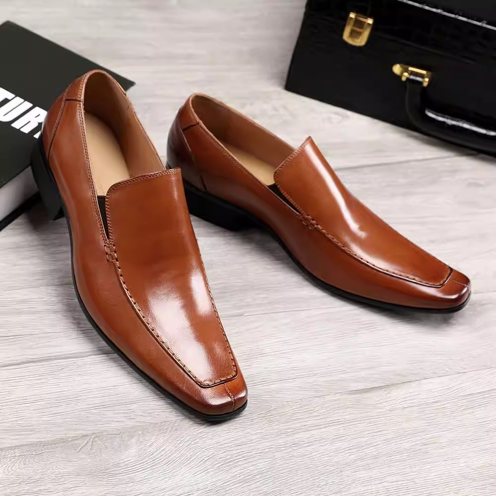 Japanese Style Pointed Leather - Men'S Formal Style บทวิจารณ์และราคา