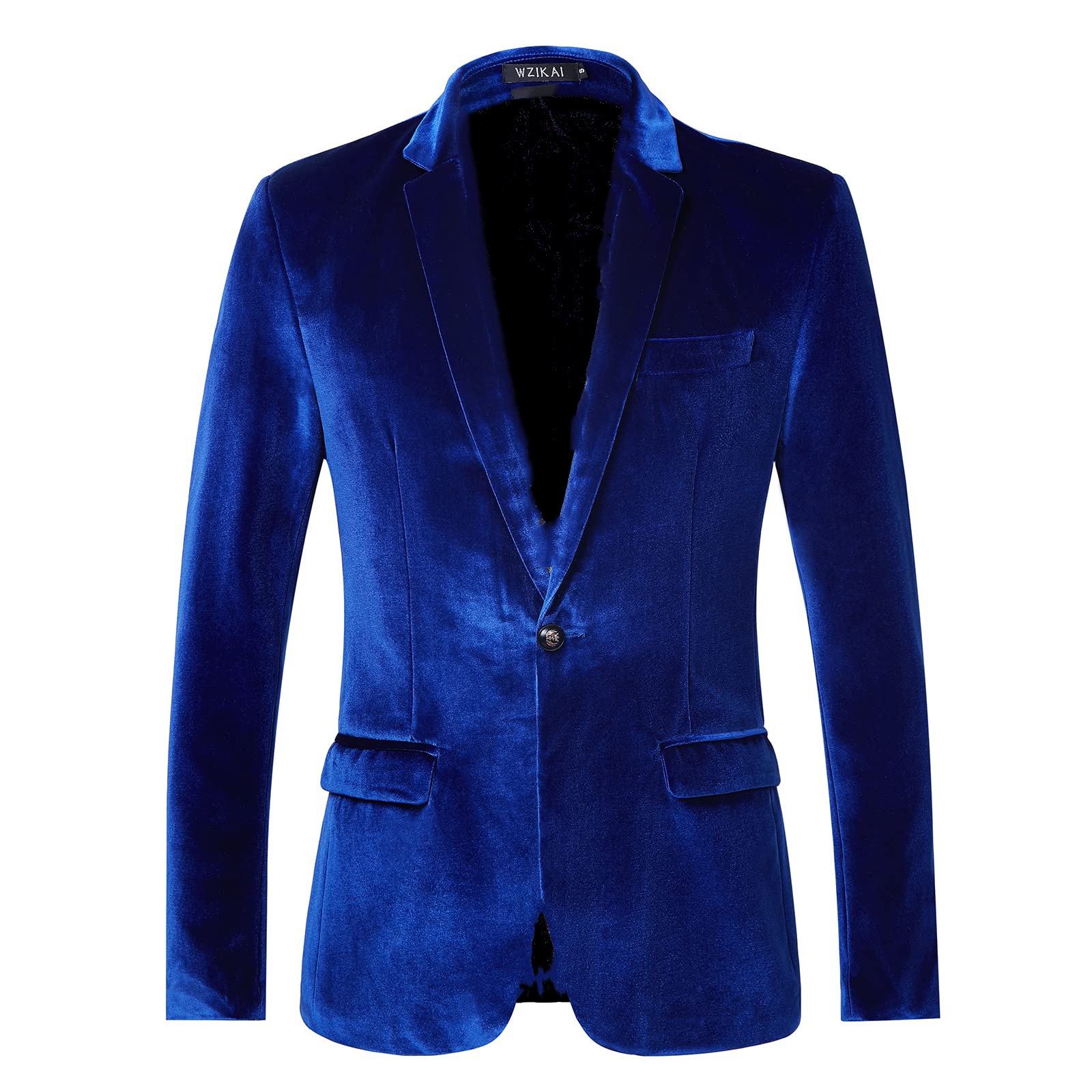 Men's Slim Fit Velvet Blazer J - Men'S Style Formal Wear บทวิจารณ์และราคา