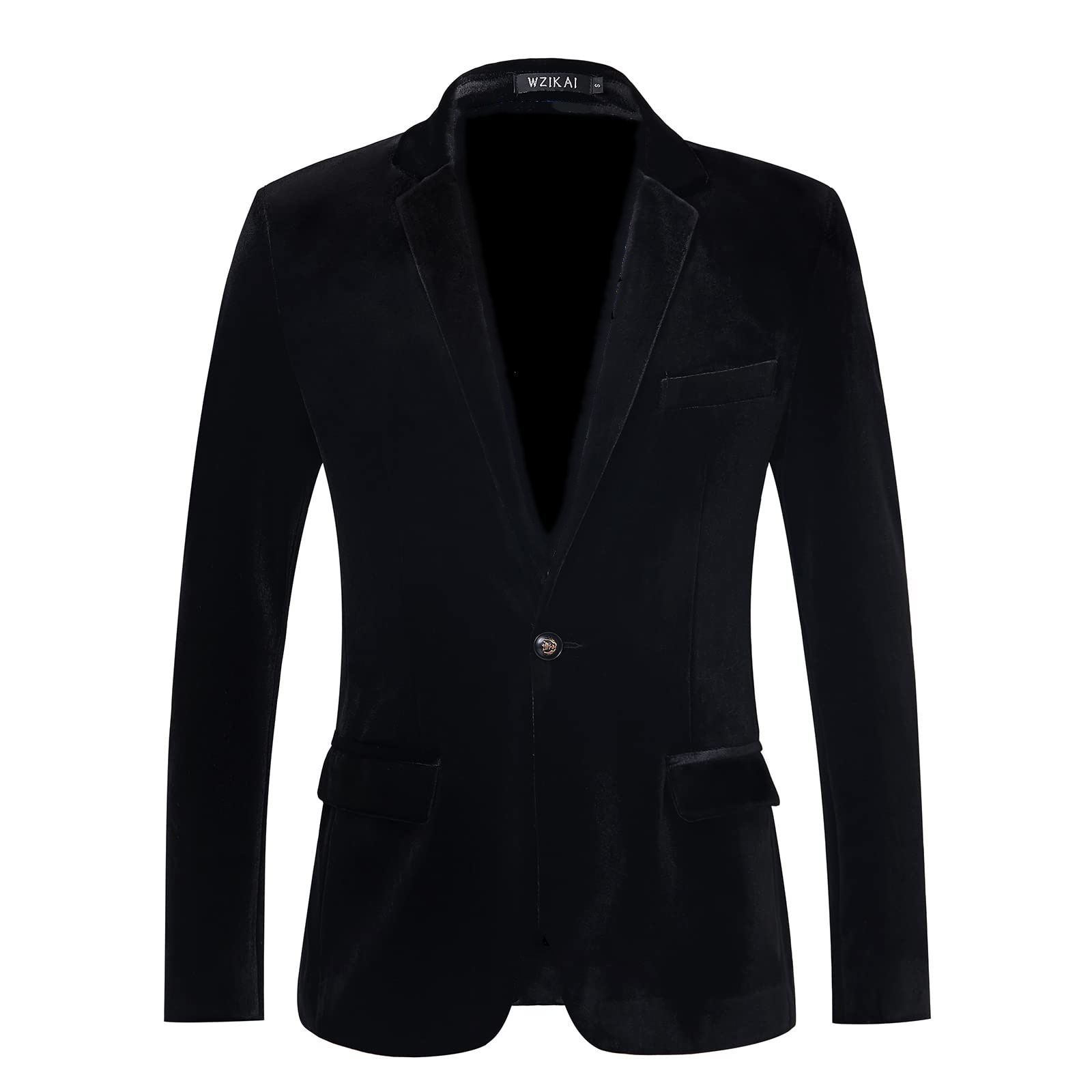 Men's Slim Fit Velvet Blazer J - Men'S Style Formal Wear บทวิจารณ์และราคา