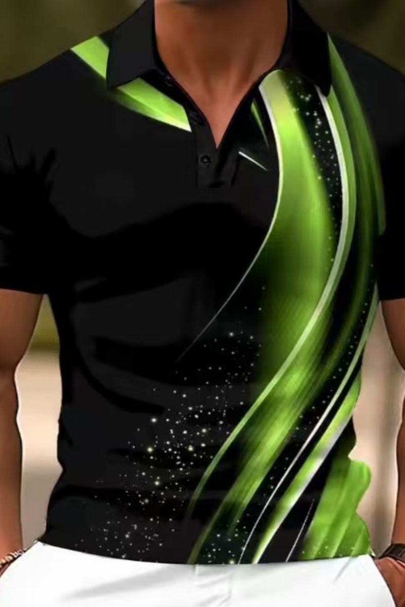 2025 Men's Geometric Golf Shir - Men'S Polo Formal Wear บทวิจารณ์และราคา