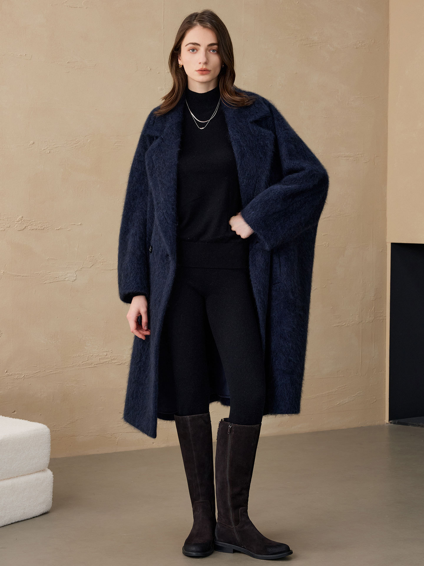 Allingentle Women's Blazer Woo - Wool Suit Jacket บทวิจารณ์และราคา