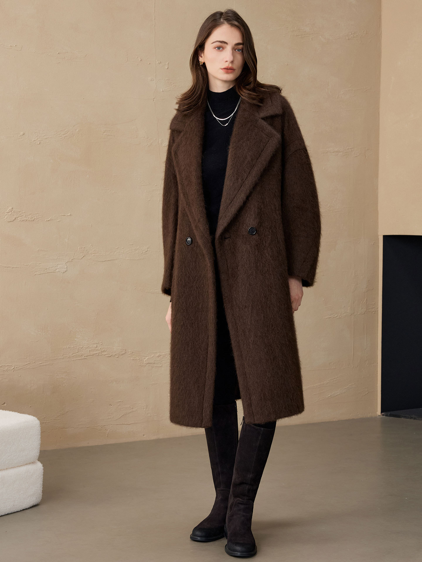 Allingentle Women's Blazer Woo - Wool Suit Jacket บทวิจารณ์และราคา