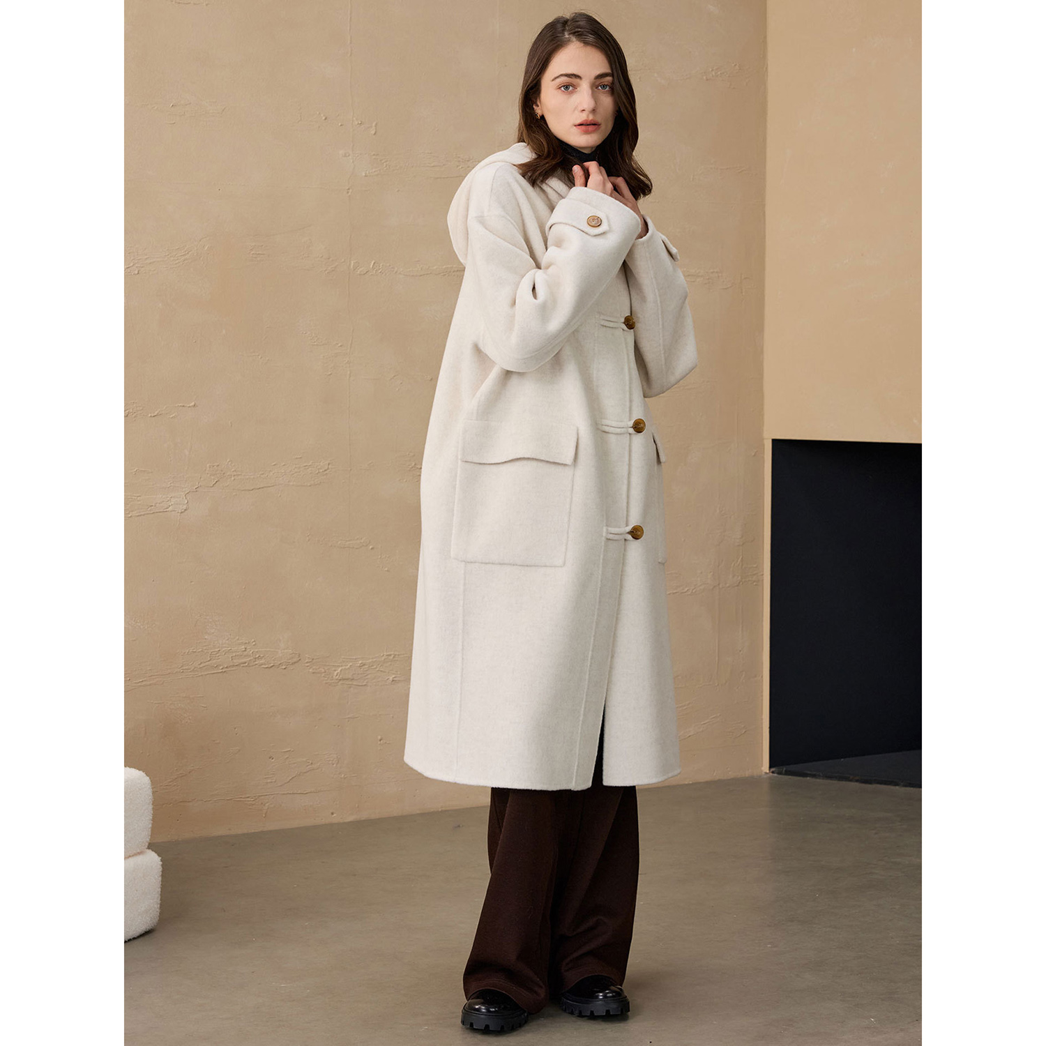 Allingentle Women's Blazer Woo - Wool Suit Jacket บทวิจารณ์และราคา