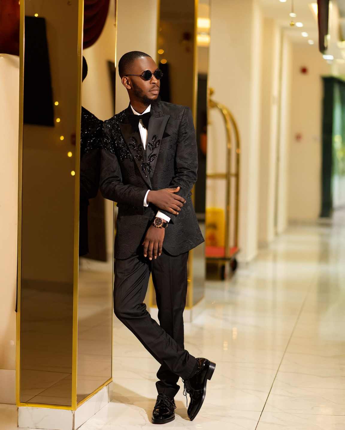 Fashion Men Suits Applique 2-p - Formal Men Party Wear Jacket บทวิจารณ์และราคา