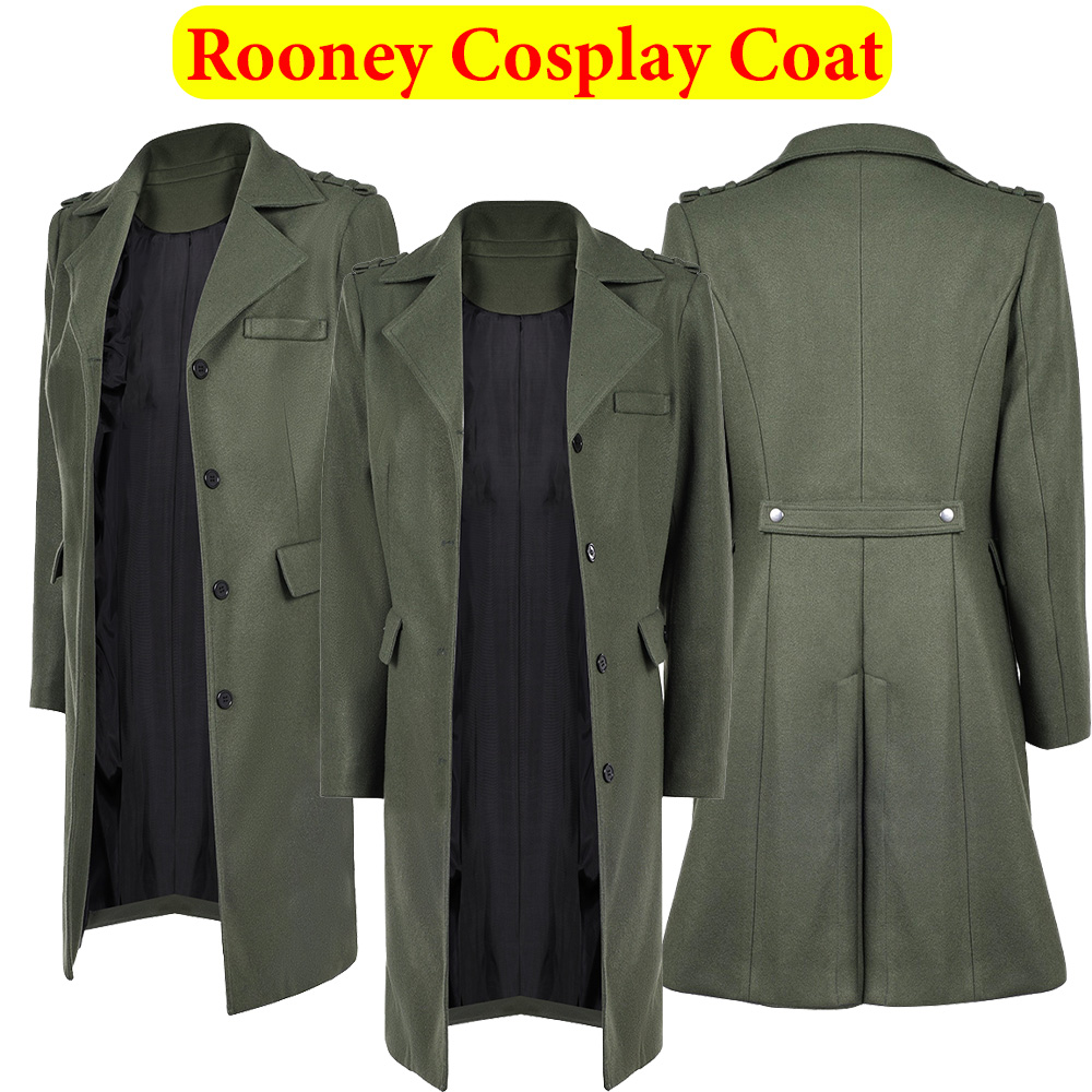 2025 Movie Rooney Cosplay Coat - Wool Suit Jacket บทวิจารณ์และราคา