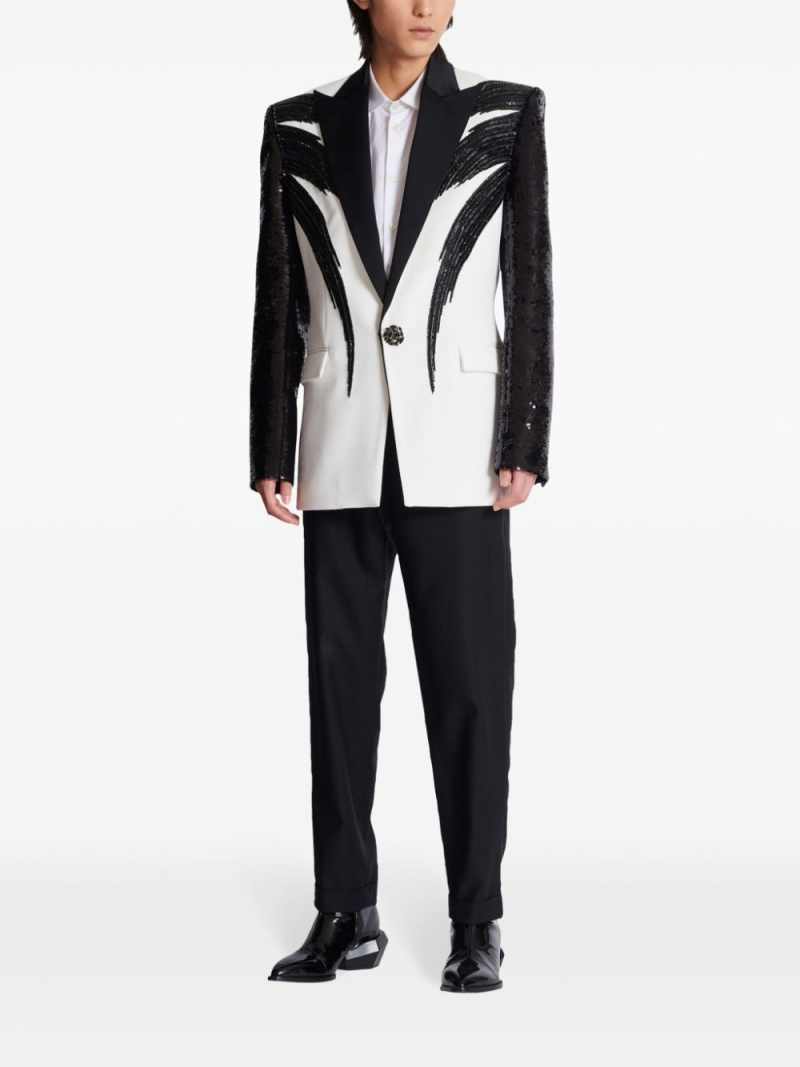 Fashion Mens Suits 2 Pieces Ja - Wool Suit Jacket บทวิจารณ์และราคา
