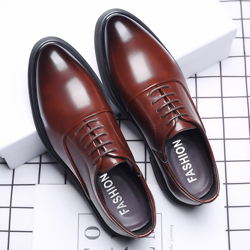 Men Dress Shoes Formal Oxfords - Men Formal Wear Office บทวิจารณ์และราคา
