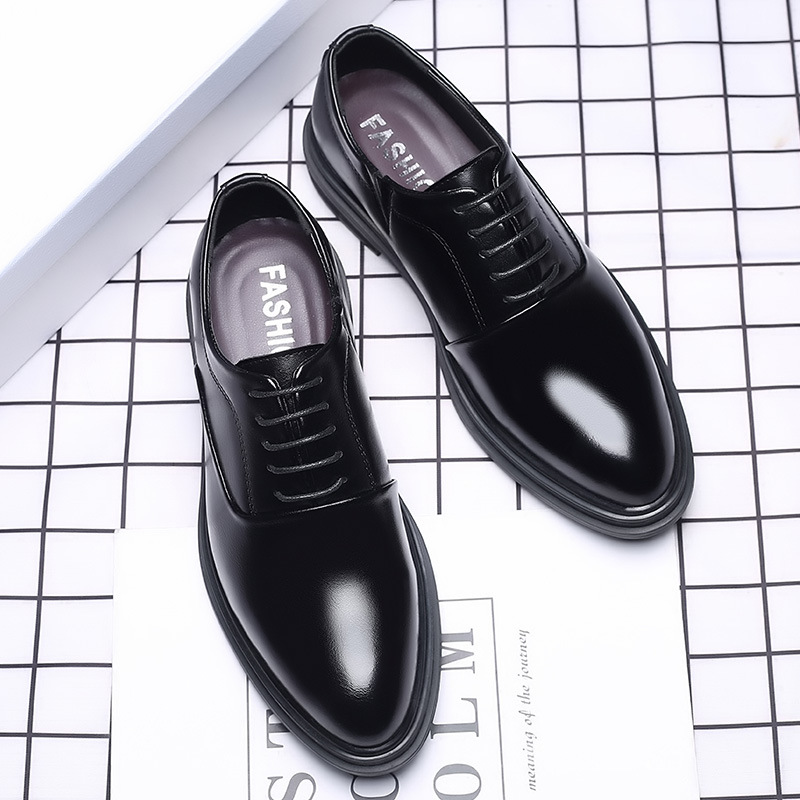 Men Dress Shoes Formal Oxfords - Men Formal Wear Office บทวิจารณ์และราคา