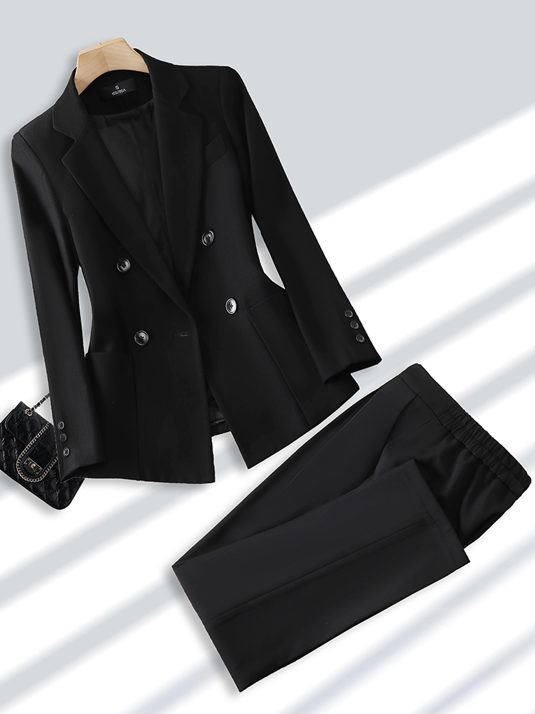 Fashion Ladies Pant Suit Forma - Men Formal Wear Office บทวิจารณ์และราคา