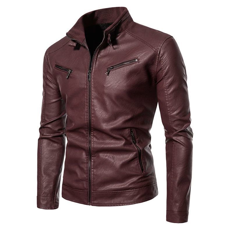 Trendy Korean style leather ja - Men'S Style Formal Wear บทวิจารณ์และราคา