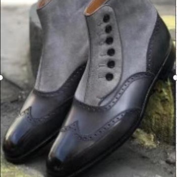 Men's Leather Suede Chelsea Bo - Men'S Formal Style บทวิจารณ์และราคา