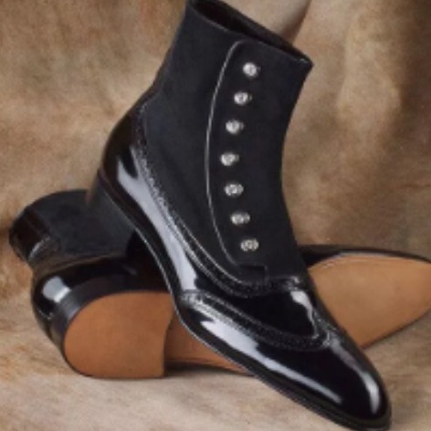 Men's Leather Suede Chelsea Bo - Men'S Formal Style บทวิจารณ์และราคา