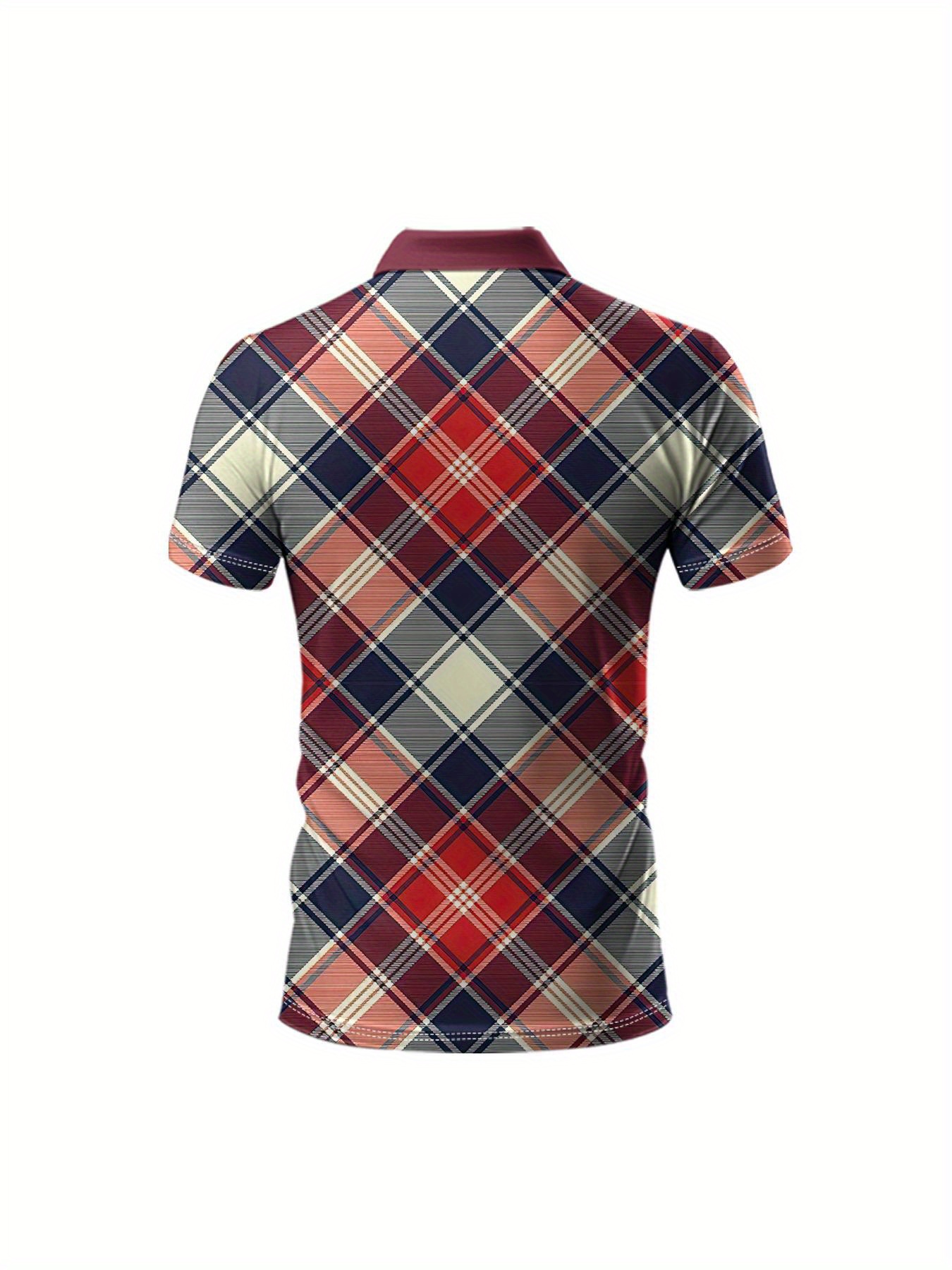Golf Sport Printed Top, Men's  - Men'S Polo Formal Wear บทวิจารณ์และราคา