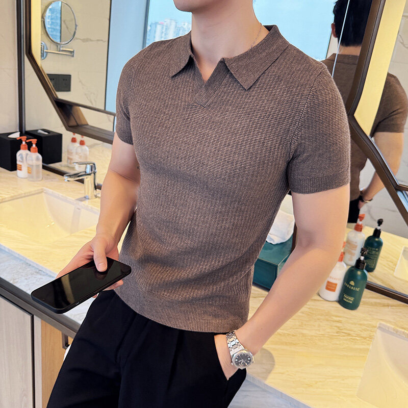 Men's Slim Fit Polo Collar Jac - Men'S Polo Formal Wear บทวิจารณ์และราคา