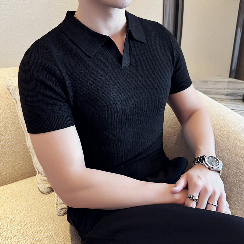 Men's Slim Fit Polo Collar Jac - Men'S Polo Formal Wear บทวิจารณ์และราคา