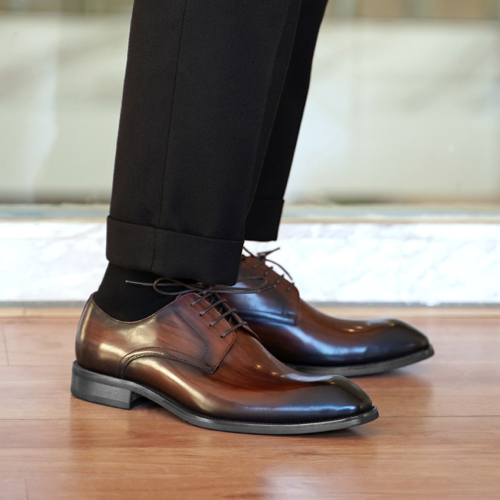 Men's Business Casual Shoes Di - Men Formal Wear Office บทวิจารณ์และราคา