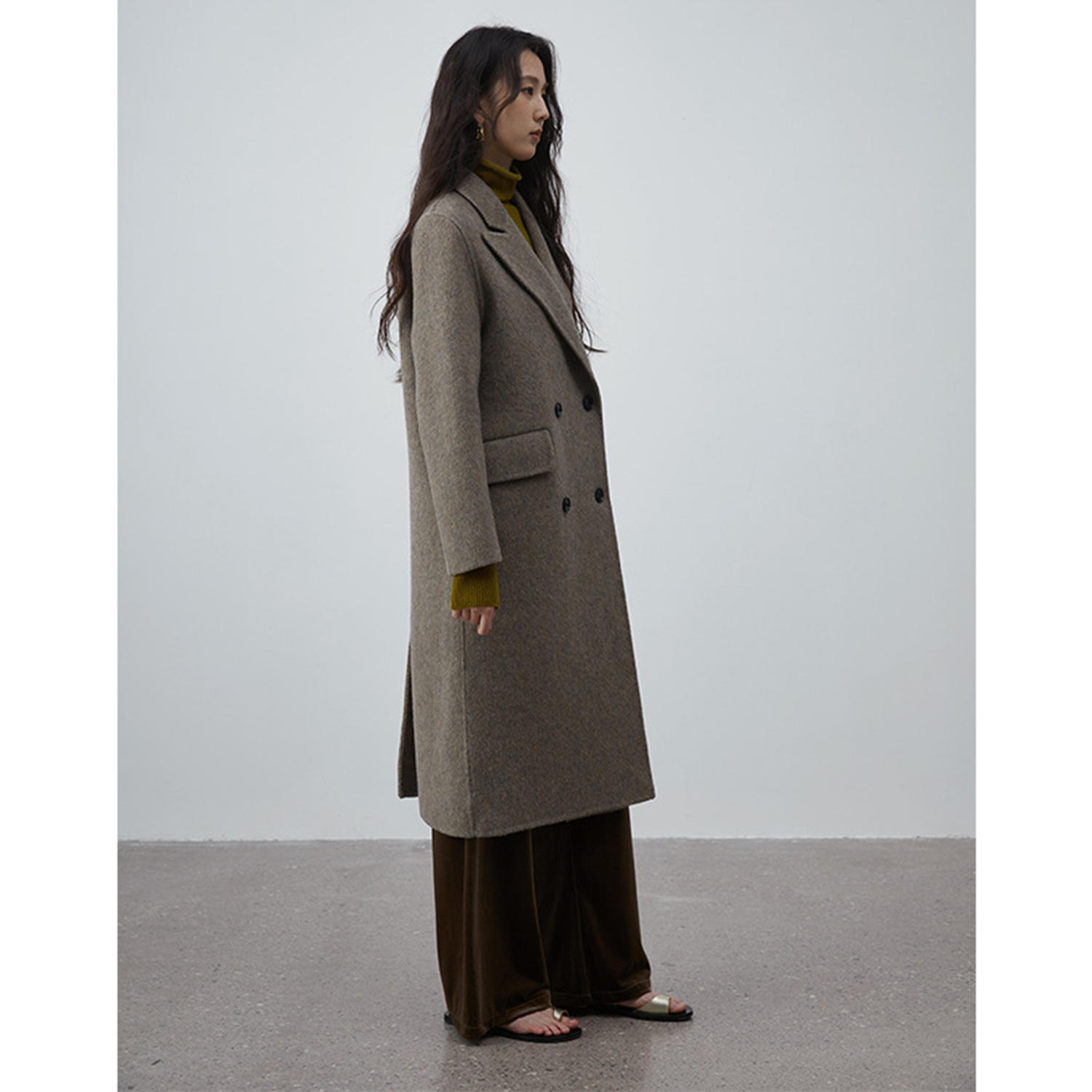 Allingentle Women's Suit Long  - Wool Suit Jacket บทวิจารณ์และราคา