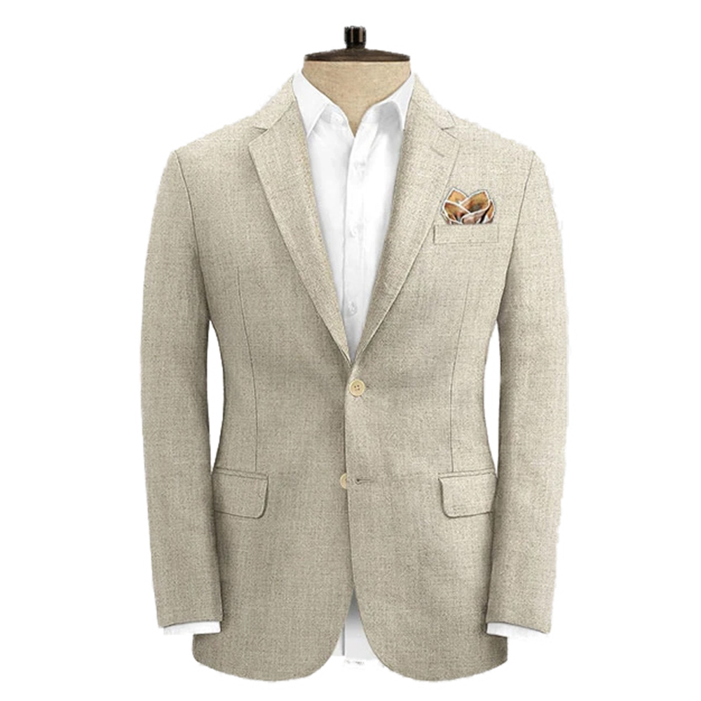 2025 Luxury Summer Breathable  - Wool Suit Jacket บทวิจารณ์และราคา