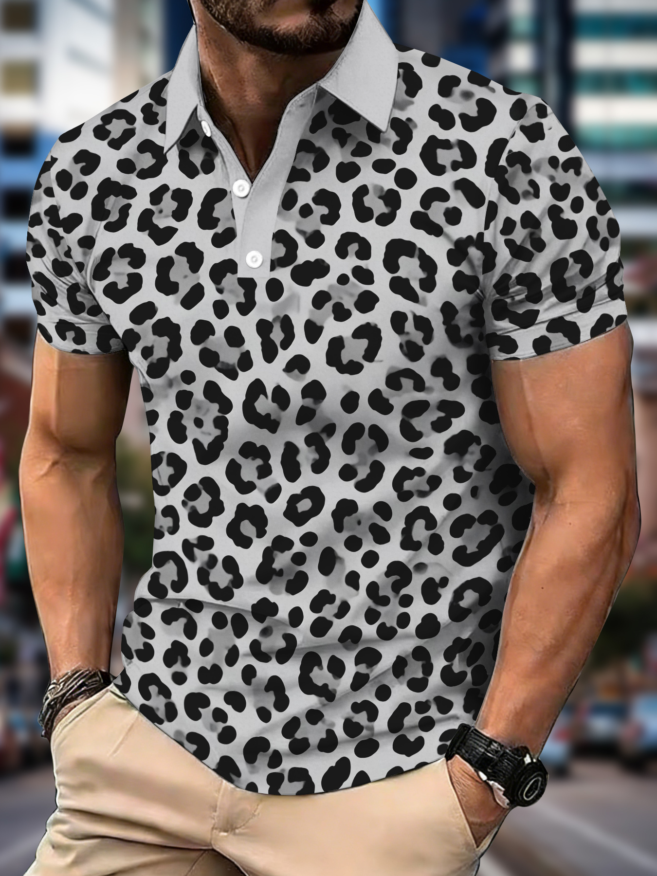 Men's Summer Fashion Casual Sh - Men'S Polo Formal Wear บทวิจารณ์และราคา
