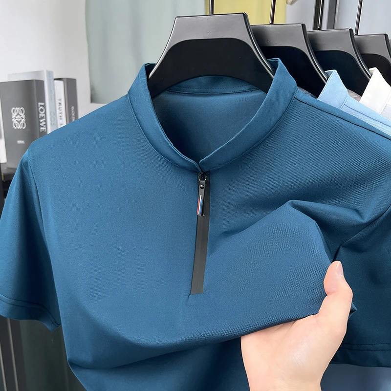 Mens Business Formal Half Zip  - Men'S Polo Formal Wear บทวิจารณ์และราคา