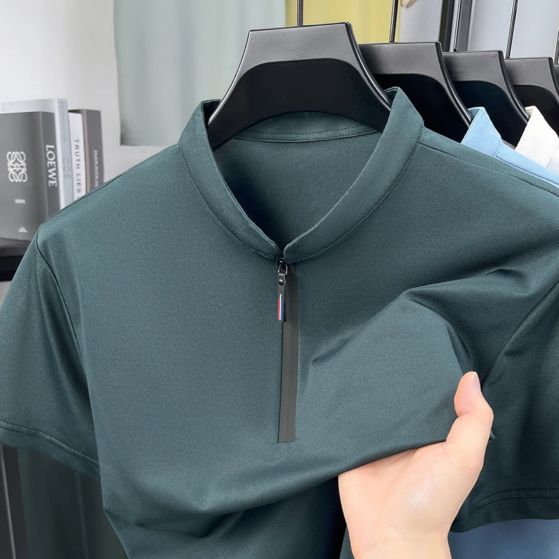 Mens Business Formal Half Zip  - Men'S Polo Formal Wear บทวิจารณ์และราคา