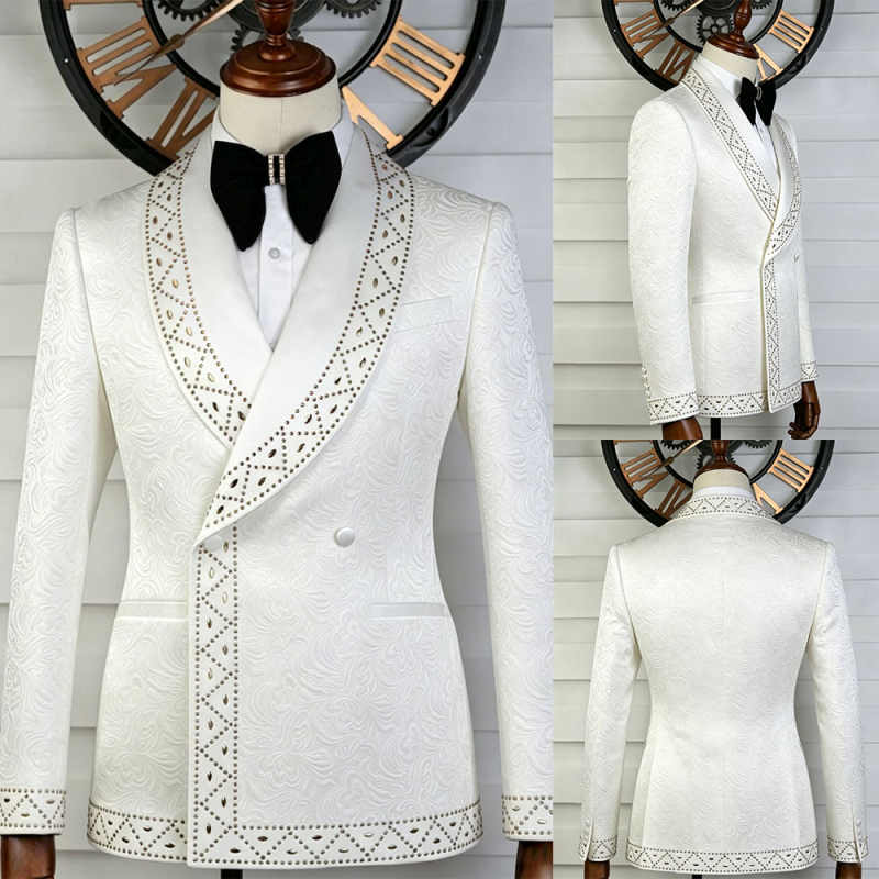 Fashionable Mens Suits 2 Piece - Formal Men Party Wear Jacket บทวิจารณ์และราคา