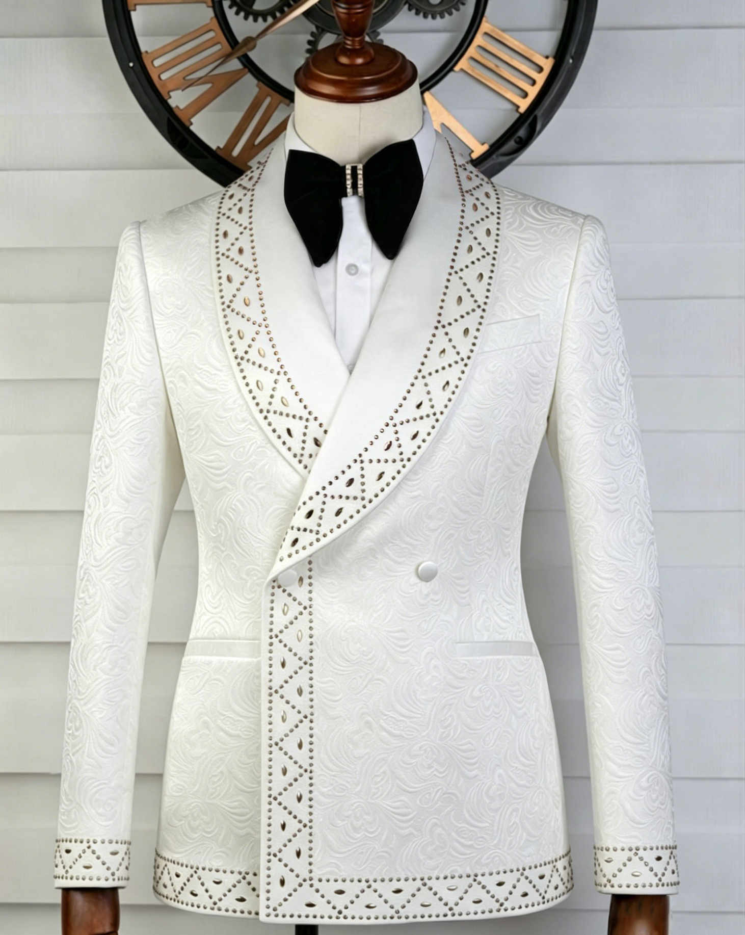 Fashionable Mens Suits 2 Piece - Formal Men Party Wear Jacket บทวิจารณ์และราคา