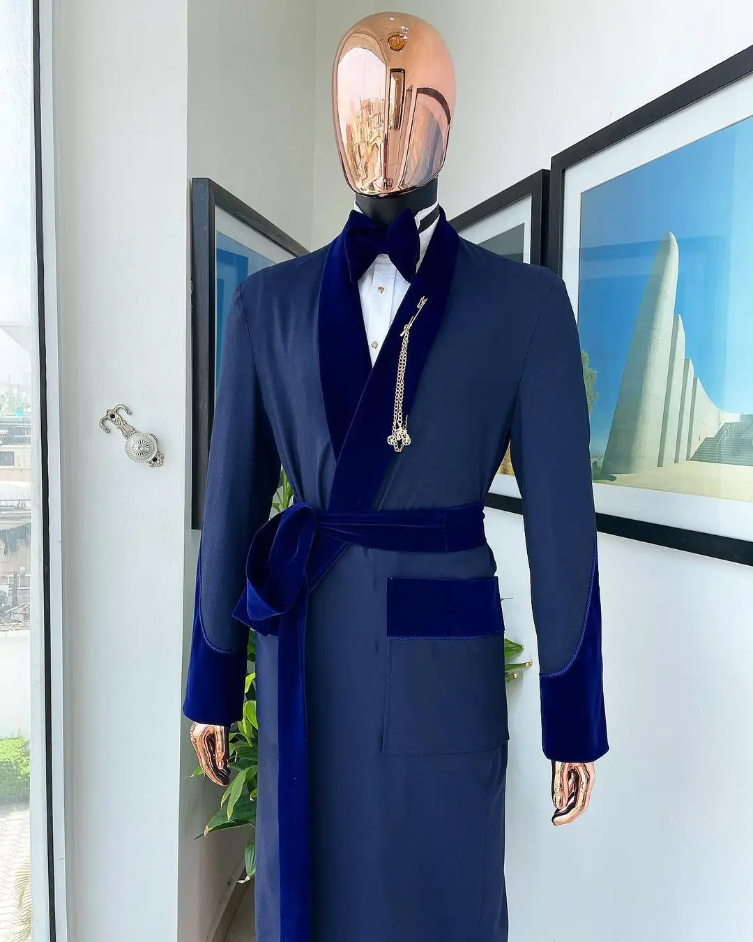 Tailor Made Royal Blue Men Sui - Formal Wear For Men In Wedding บทวิจารณ์และราคา