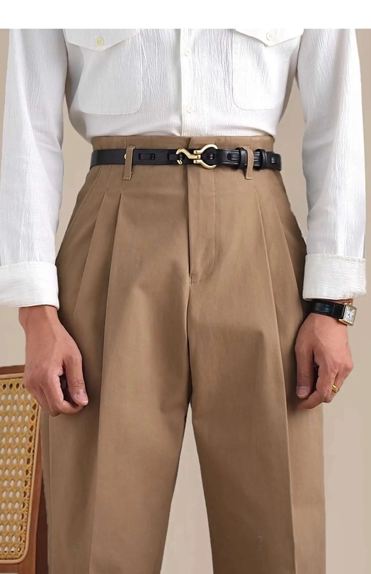 Men Dress Pants Men's Trendy C - Men'S Formal Style บทวิจารณ์และราคา