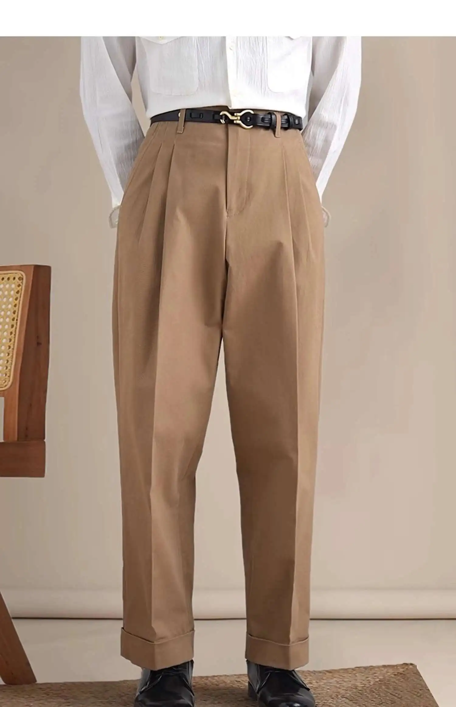 Men Dress Pants Men's Trendy C - Men'S Formal Style บทวิจารณ์และราคา